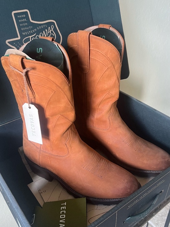 Tecovas “The Bandera” Men’s Boots – 11.5 D – Calfskin – Never Worn ? main image 6